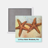 starfish, Little Egg Harbour, aimant NJ (Recto/Verso)