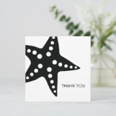 Starfish Mariage Merci Cartes de notes (Debout devant)