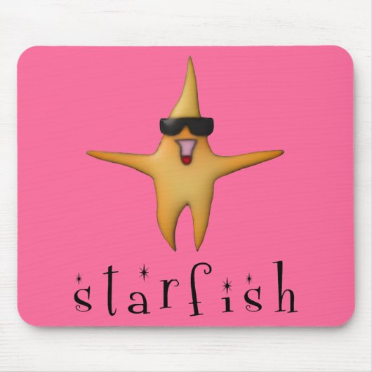 Starfish Mousepad Muismat (Voorkant)