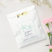 Starfish Nautical Beach Wedding Bedankzakje (Gezegeld)