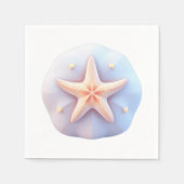 Starfish on a Unique-Shaped Stone Servet (Voorkant)