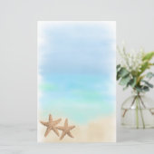 Starfish on the Beach papeterie (Debout devant)