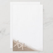 Starfish on the Beach papeterie (Devant / Derrière)