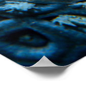 Starfish op een koraal met pokken poster (Hoek)