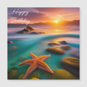 Starfish op strand op Dawn