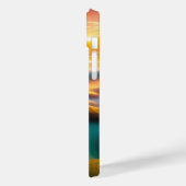 Starfish op strand op Dawn Case-Mate iPhone Case (Achterkant / Links)
