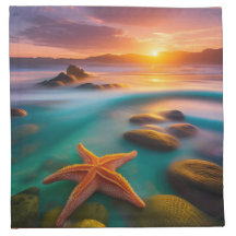 Starfish op strand op Dawn