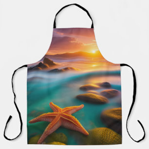 Starfish op strand op Dawn Schort