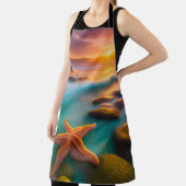 Starfish op strand op Dawn Schort (Insitu)