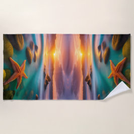 Starfish op strand op Dawn Strandlaken