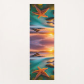 Starfish op strand op Dawn Yogamat (Voorkant)