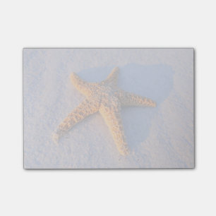 Starfish op witte zand post-it® notes