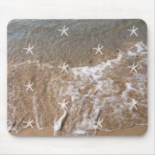 Starfish Patronen White Water Beach Nautical Gift Muismat