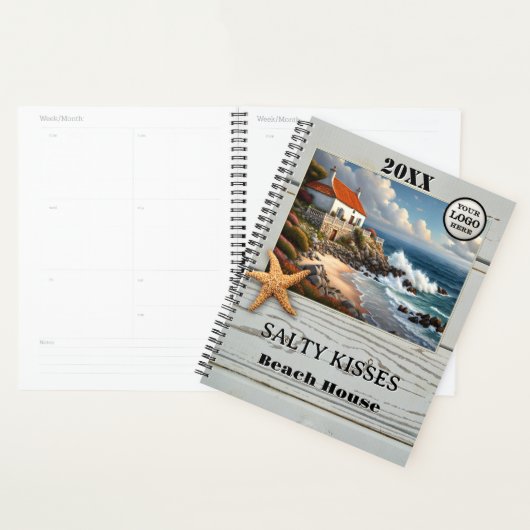 Starfish Photo Beach House Coastal Planner (Display)
