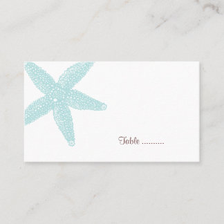 Starfish Place Card Plaatskaartje
