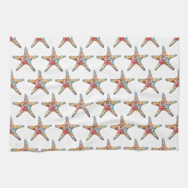 Starfish Rainbow Kitchen Towel Theedoek