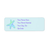 Starfish Return Address Labels (Voorkant)