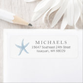 Starfish Return Address Labels (Insitu)