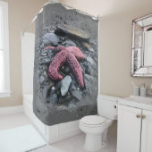 Starfish - Rideau de douche (En situation)