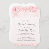 Starfish seashell plage nuptiale invitations douch (Devant / Derrière)