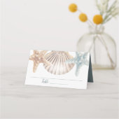 Starfish Seashells Tropical Beach Wedding (Voorkant)