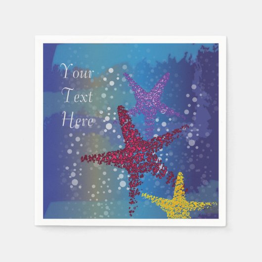 Starfish Seastar Servetten (Voorkant)