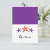 Starfish Seatcard Kaart (Staand voorkant)