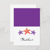 Starfish Seatcard Kaart (Voorkant / Achterkant)