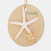 Starfish Serenity Prayer Ornament (Links)