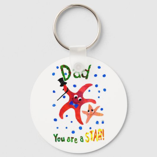 Starfish Sleutelhanger (Voorkant)