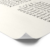 Starfish strand bruiloft 12 tafel zitkaarten poster (Hoek)