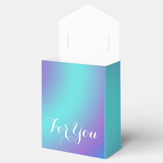 Starfish strand thema gastenboxen bedankdoosjes (Geopend)