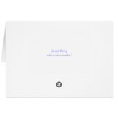 Starfish Table Guest List (Achterkant Horizontaal)