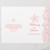 Starfish & tournois corail blanc programmes de mar (Devant)