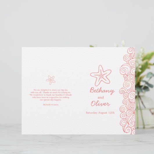 Starfish & tournois corail blanc programmes de mar (Debout devant)