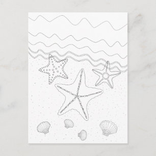 Starfish Volwassenen Briefkaart