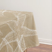 Starfish Zand Tan Beach Table Cloth Tafelkleed (Voorbeeld)