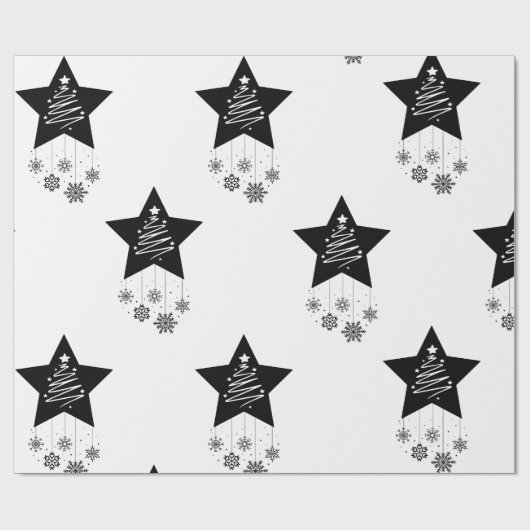 Starflakes-inpakpapier Cadeaupapier (Vlak)
