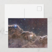 Starforming regio NGC 3324 in de Carina nevel. Briefkaart (Voorkant / Achterkant)