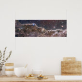 Starforming regio NGC 3324 in de Carina nevel. Poster (Keuken)