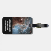 Starforming Region NGC 2174, Apenhoofdnevel. Bagagelabel (Achterkant horizontaal)