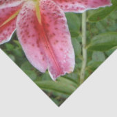 Stargazer Lilies Garden Floral Tissuepapier (Detail)