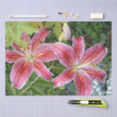 Stargazer Lilies Garden Floral Tissuepapier (Craft)