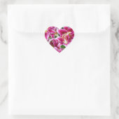 Stargazer Lilies Hart Sticker (Tas)
