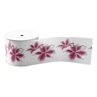 Stargazer Lilly 3" Grosgrain Ribbon Lint