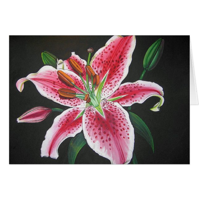 Stargazer lily (Voorkant Horizontaal)