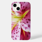 Stargazer Lily Bright Magenta Floral Case-Mate iPhone Case (Achterkant)