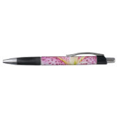 Stargazer Lily Bright Magenta Floral Pen (Bovenkant)