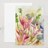 Stargazer Lily card Feestdagenkaart (Voorkant / Achterkant)