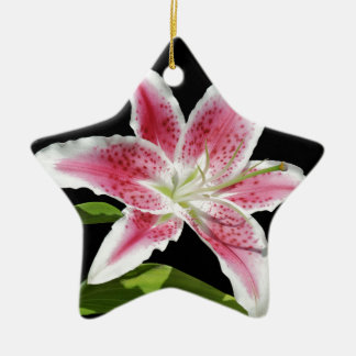 Stargazer Lily Keramisch Ornament